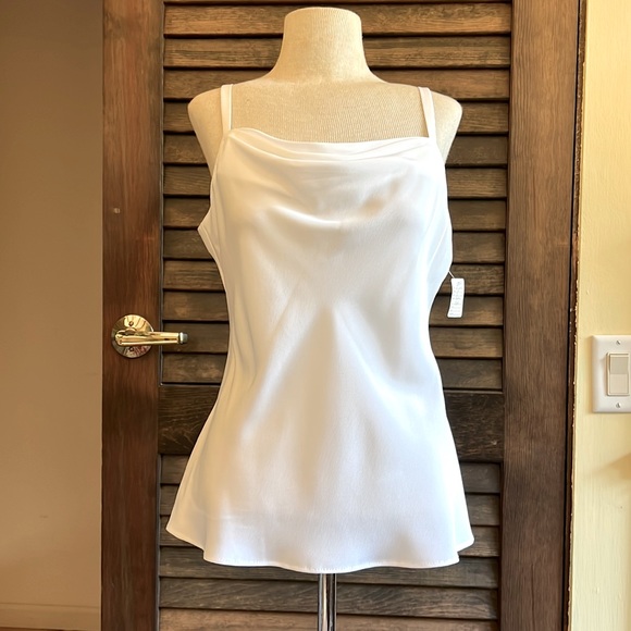 EGO by Jeremy D Tops - White Camisole Top